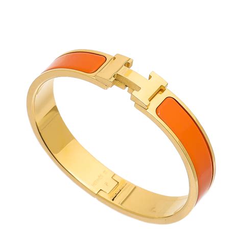 hermes orange bracelet men|hermes clic h france.